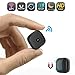 Mini WiFi Camera,CHUHE 1080P Portable Body Cameras Wireless Indoor/Outdoor Security Small Camera/Nanny Cam with Motion Detection/Night Vision (Square)