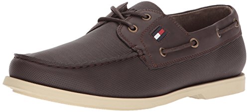 Tommy hilfiger men s aldez5 shoe, brown, 10 medium us