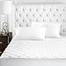 Beckham Hotel Collection Luxury Microfiber Mattress Pad - Quilted, Hypoallergnic, and Water-Resistant - King