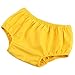 Baby Boys Cake Smash Outfit First Birthday Bloomers Bowtie Adjustable Y Back Suspenders Clothes set Yellow One Size