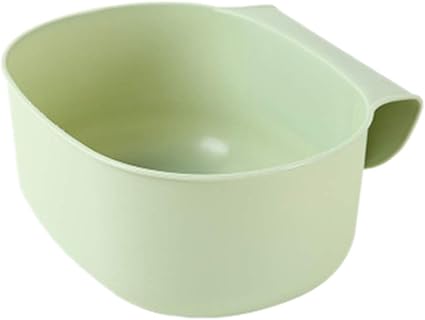 Qinlee Auffangschale für Küchenabfälle zum Einhängen Mülleimer Abfall