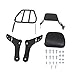 AUFER Detachable Rear Passenger Backrest Sissy Bar With Luggage Rack And Backrest Pad Compatible With For 2015 2016 2017 2018 2019 2020 2021 2022 2023 K-awasaki Vulcan S 650 VN650 EN650