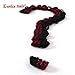 3 Packs Eunice Hair Synthetic Kenzie Curl Crochet Braids Short Crochet Braiding Bouncy Twist Spiral Curls Jamaican Bounce Twist Hair Extensions 20 Strands/Pack(10 inch kenzie, ombre burgundy)