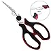 Chef Remi Latest Kitchen Scissors - Multi Purpose Utility Shears for Chicken, Poultry, Fish, Meat, Vegetables, Herbs and BBQ - As Sharp As Any Knife