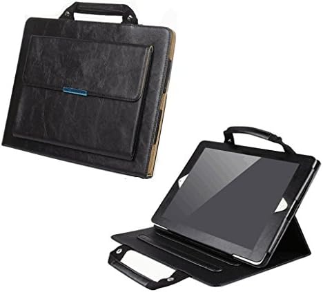 New iPad 9.7 2018/2017 Case/iPad Pro 9.7 Case/iPad Air2 Case/iPad Air Case - Albc Handbag Synthetic Leather Magnetic Stand Slim Fit Smart Cover with Auto Wake/Sleep Feature For New iPad 9.7 Inch,Black