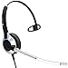 TruVoice HD-300 Office Headset with Noise Reduction Voice Tube Microphone and HD Speakers - Compatible with Mitel, Nortel, Avaya, Poly, Polycom, Shoretel, Aastra, Digium, ESI, Fanvil Desk Phones