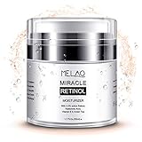 Retinol Moisturizer Cream for Face and Eye Area - With Retinol, Jojoba Oil, Vitamin E. Fights the Appearance of Wrinkles Best Day and Night Cream