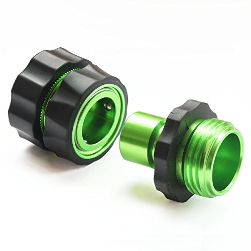 PLG 3/4 Push-Lock Garden Hose Fittings,Quick Release,Male & Female