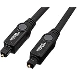 AmazonBasics Digital Optical Audio Toslink Cable - 9.8 Feet (3 Meters)