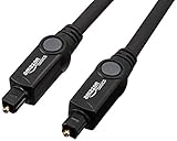 AmazonBasics Digital Optical Audio Toslink Cable - 9.8 Feet (3 Meters)