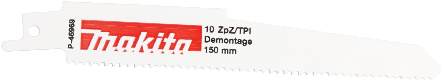 Makita Bi-Metal Reciprocating Saw Blade 150/10Z, 46969