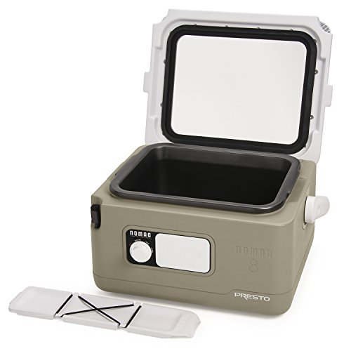Presto 06012 Nomad 8quart Traveling Slow Cooker, Tan Our Kitchen Madness