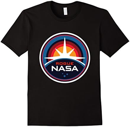 Men's Rogue NASA T-Shirt Large Black