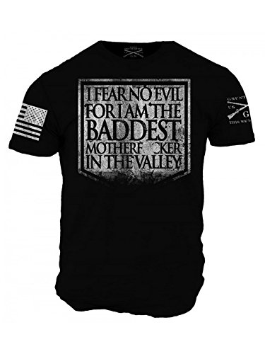 Grunt Style Fear No Evil Men's T-Shirt (Large)