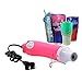 Bubble Buster Tool for Making Epoxy Glitter Tumblers,pecially-Made Mini Heat Gun for DIY Acrylic Resin Cups Tumblers,Seal Wax Melting,Remove Air Bubbles(Pink)