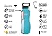 Healthy Human Stainless Steel Curve Water Bottle | 100% BPA Free Thermos for Kids & Adults | Vacuum Insulated Water Bottles | Metal Bottles with Leak Proof Lid (21 oz/ 621 ML, Glacier)