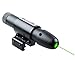 MAYMOC Green Laser Dot Sight, Hunting Rifle Green Laser Dot Aiming Scope with Barrel Mount & Pressure Switch Ajustable Bracket 11MM 20MM with 2 Sets of Batteries