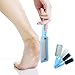 Foot Scrubber Foot File Callus Remover, ESARORA 4 Pack Pedicure Tools Foot Care Pedicure to Remove Hard Skin - 2 X Stainless Steel, 2 X Plastic