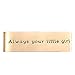 O.RIYA Daddy Father's Day Gift Stainless Steel Rose Gold Money Clip , Always Your Little Girl , Gift for DAD