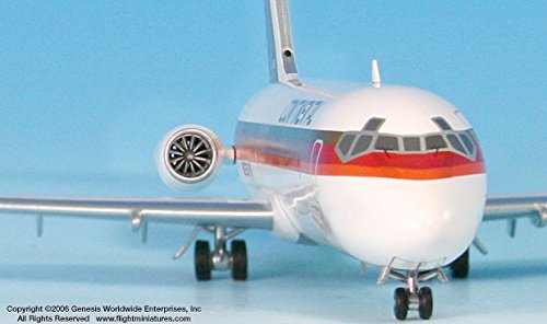 Continental DC-9-32 Red Meatball (1:200)