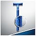 35x Gillette Blue II Disposable Razors Dual Blades Plus Chromium Coating 5pk x 7