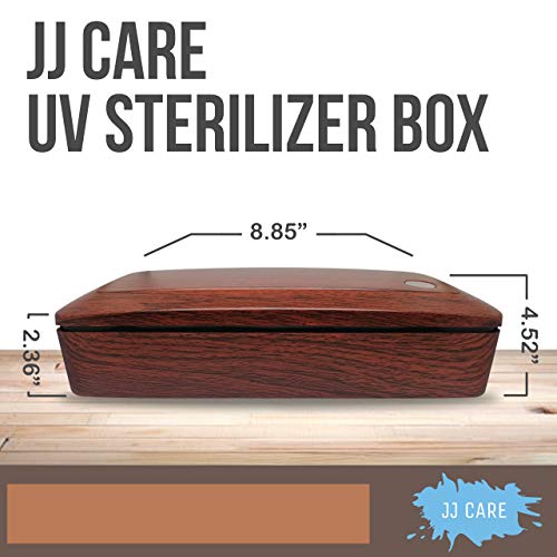 [UPGRADED] UV Sterilizer Box, Sterilizer Machine, Ultraviolet Tool Sterilizer Cabinet, Medical Sterilizer Tray Professional - Wood Red - Thumbnail 3