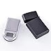 Euone 0.01~200g Gram Mini Lighter Style Digital Pocket Scale Jewelry Gold Herb Balance Weight (A)