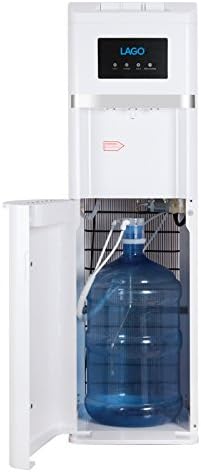 Hot, Cold and Room Temperatures Bottom Loading Water Cooler Dispenser - LAGO (White)