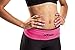 FitSala 2-in-1 Color Running Belt Waist Packs with zipper easy to use for iPhone and all Smartphones, 2 Bonuses: Guide to Running & Waterproof Phone case (XS-XL)