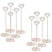 Table Photo Holder Volla Table Number Stand Place Card Holders Wire Metal Memo Clip Holder 8.6 Inch for Photo Picture Note Name Menu - 10pcs(Rose Gold)