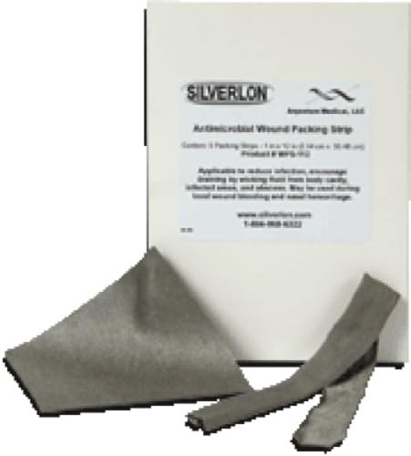 Argentum Medical Silverlon Wound Contact Dressing 10" x 12", Highly Conductive Surface (Box of 5 Each)