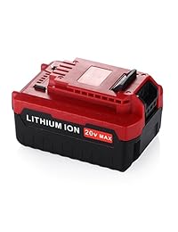 Powerextra 20 V max 5.0 Ah Litio Batería de repuesto para Porter Cable pcc685l pcc680l Cordless Tools Baterías