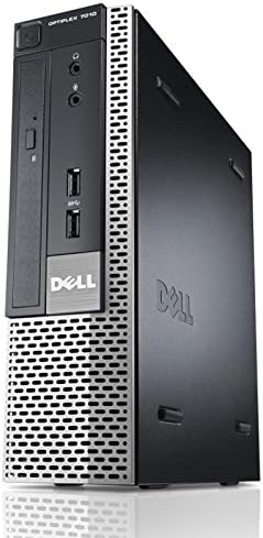 Refurbished Dell Desktop Optiplex 7010 USFF - Intel Core i5-3470s 2.9GHz, 8GB DDR3 RAM, 240GB SSD, Windows 10 Pro