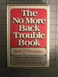 No More Back Trouble Book : Relief and Prevention, Rudinger, Edith, 0812826043