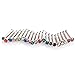 Tojwi Colorful Stainless Steel Rhinestone Nose Studs, 20 Pieces