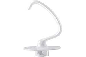 K45DH Dough Hook Compatible with KitchenAid 4.5 QT Tilt-Head Stand Mixers Attachments K45, K45SS, KSM75, KSM90, KSM95, KSM100