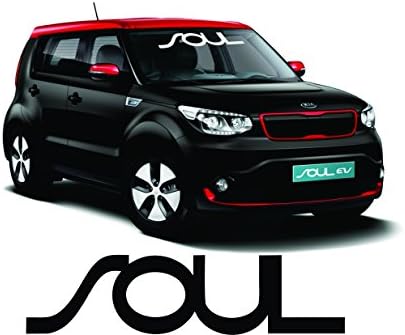 IDCards4U SOUL White Windshield Tint Decals