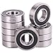 XiKe 10 Pack R8-2RS Bearings 1/2