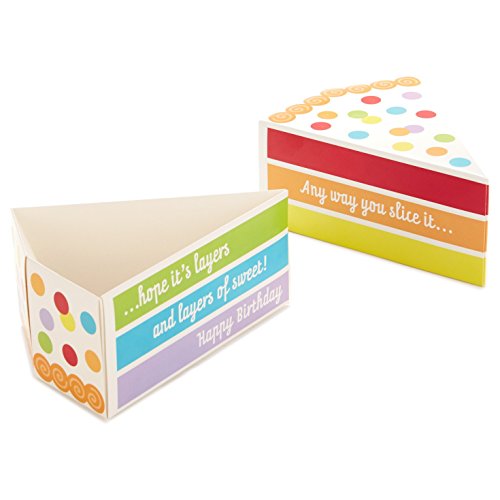 Hallmark Gift Card Holder (Piece of Cake Miniature Gift Box)