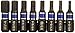 IRWIN Impact Driver Bit Set, Assorted, Hex Head, 1-Inch, 8-Pack (1902388)