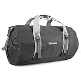 Duffle Bag, Evecase Lightweight Packable Travel Luggage Duffle Bag For Sports, Gym, Vacation - Black