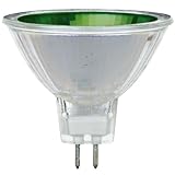 Sunlite 50MR16/NSP/12V/G 50-Watt Halogen MR16 GU5.3 Based Mini Reflector Bulb, Green