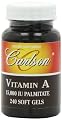 Carlson Labs Vitamin A Palmitate, 15000 IU, 240 Softgels (Pack of 3)