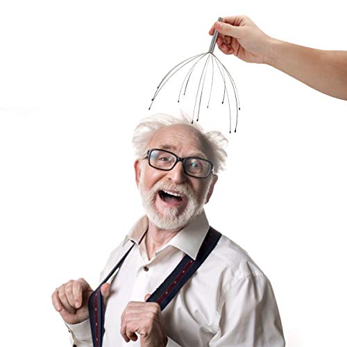image for Yeipis 4 Pack Scalp Massagers, Handheld Head Massage Tingler, Scratche