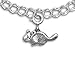 The Magic Zoo Sterling Silver Chinchilla Charm for Charm Bracelet