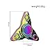 Kekilo Magic Rainbow Fidget Spinner Hand Toy, 4-6 Mins Hand Spinner EDC Fidget Toy, Titanium Alloy Stress Reducer High Speed Finger Tri-Spinner Relief Toys for Focus, Killing Time, Best for Birthday