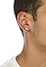 Silvertone Magnetic Earrings with Clear Cz Square - 4mm to 12mm (6 Millimeters)