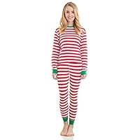Red & White Stripe Pajama Set Size S