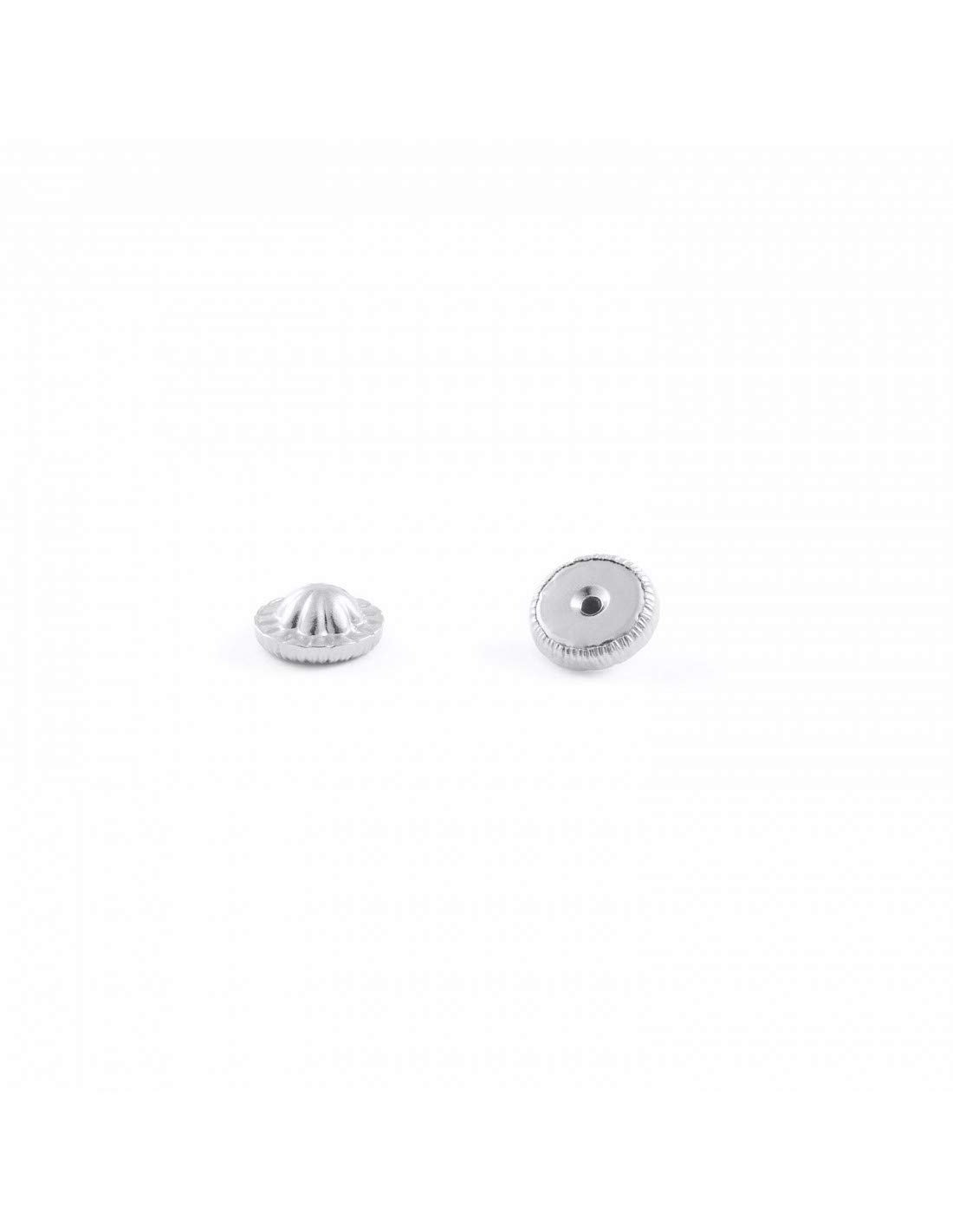 Earrings closures white gold (1 Pair) 9kts
