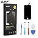 DRT Replacement LCD Touch Screen Digitizer Frame Assembly Full Set with 5-Piece Tools for iPhone 5 - Black